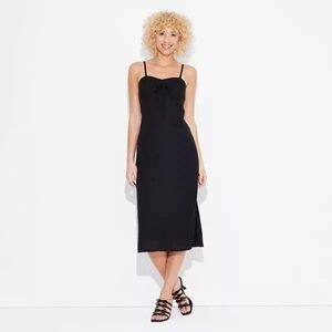 Black Corset Bodycon Dress